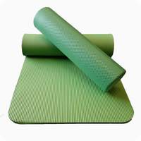 ZZ AOK Pilates Spring Green Mat & Roller Set